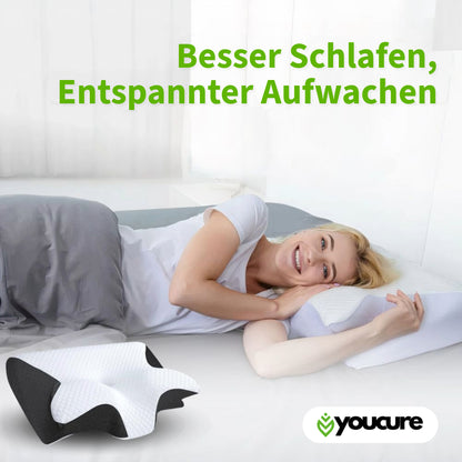 Orthopädisches Memory Foam Kissen Schmerzfreier Schlaf