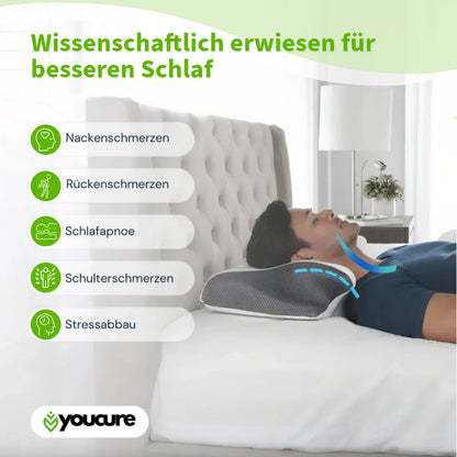 Orthopädisches Memory Foam Kissen Schmerzfreier Schlaf