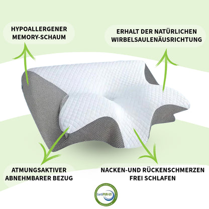 Orthopädisches Memory Foam Kissen Schmerzfreier Schlaf