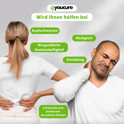 Orthopädisches Memory Foam Kissen Schmerzfreier Schlaf