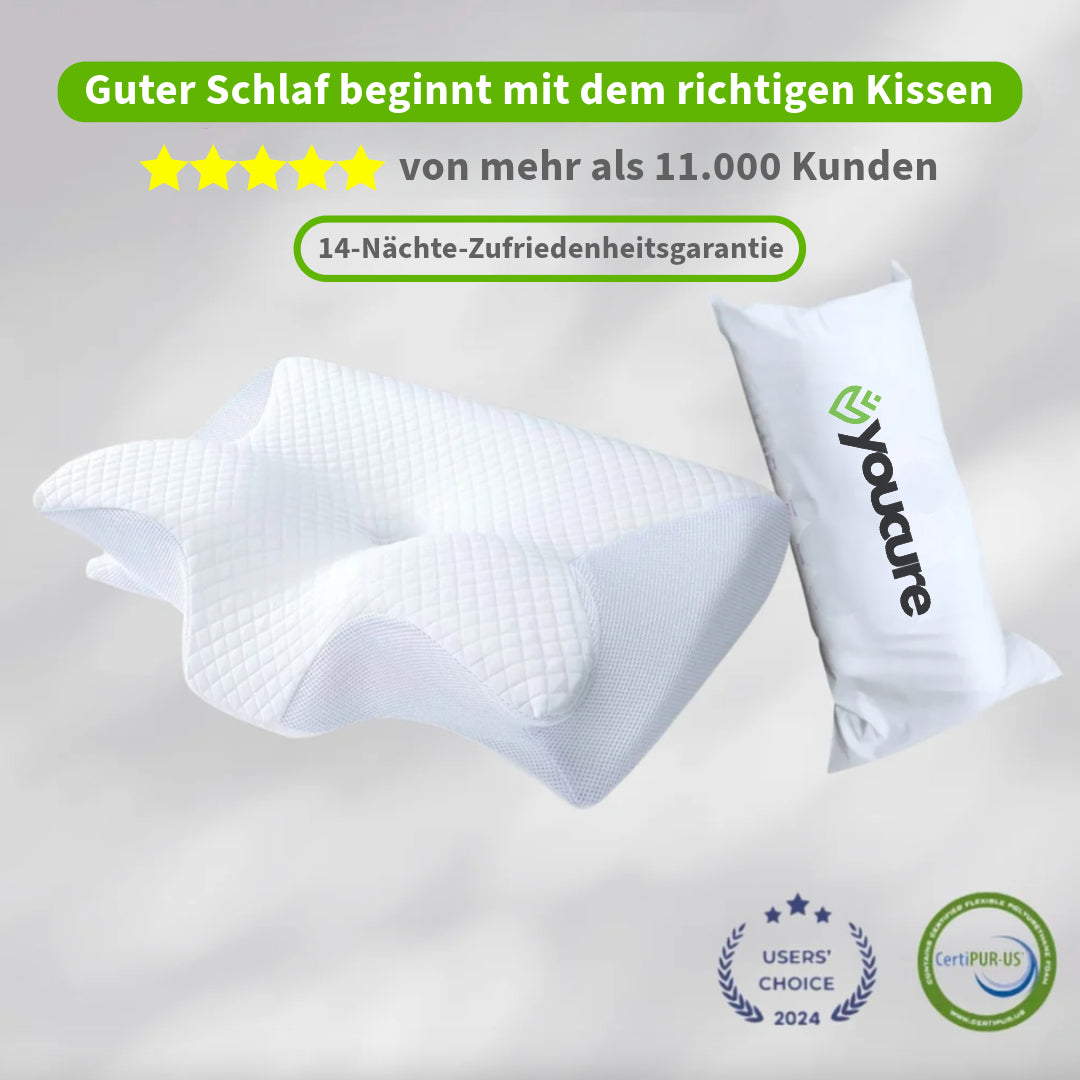 Orthopädisches Memory Foam Kissen Schmerzfreier Schlaf